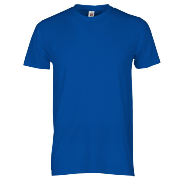 T Shirt blu royal manica corta