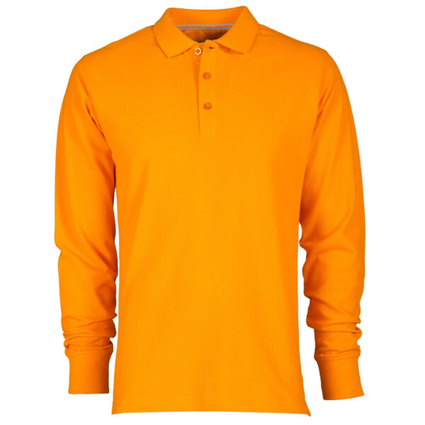 polo manica lunga ARANCIO