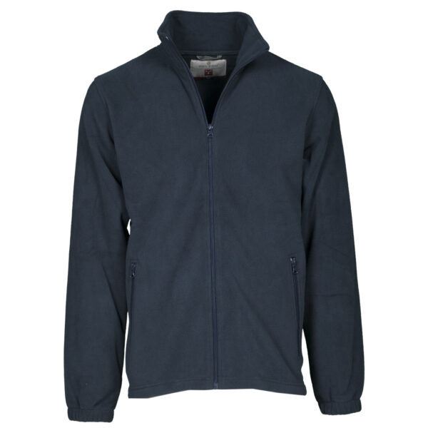 Pile full zip BLU NAVY