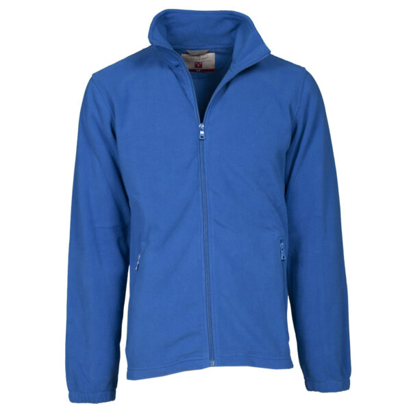 Pile full zip BLU ROYAL