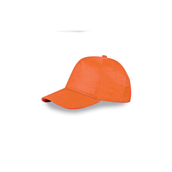cappello baseball arancio