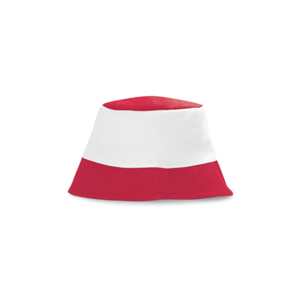 Cappello pescatora rosso