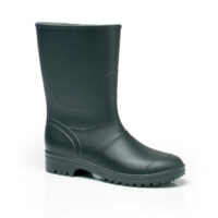 Tronchetto da lavoro pvc Nero