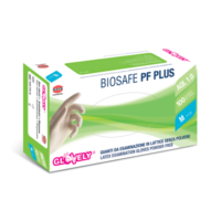 confezione guanto lattice senza polvere bianco 100 pezzi