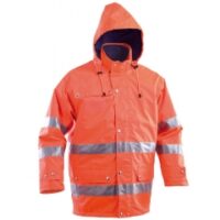 Parka triplo uso arancio bande 3M