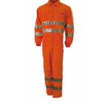 tuta alta visibilità policotone arancione