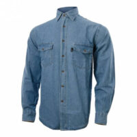 camicia jeans manica lunga