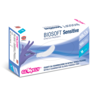 confezione guanto nitrile senza polvere blu lavanda 100 pezzi