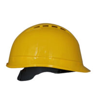 Elmetto giallo ventilato 8 fori