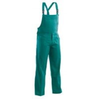 Pettorina verde cotone