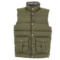 Gilet impermeabile poliestere verde army