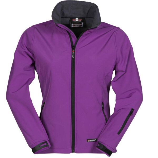 giubbotto soft shell donna viola