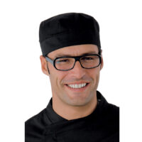 cappello-nero senza rete e senza visiera