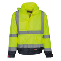 Giubbotto alta visibilità giallo blu