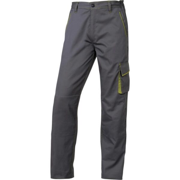 Pantalone uomo da lavoro policotone grigio verde