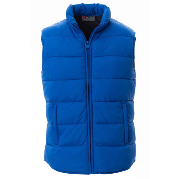 gilet uomo imbottito blu royal