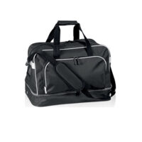 borsone sport con scarpiera nera